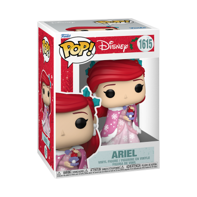 Figura de vinil Funko Pop! da Ariel na caixa