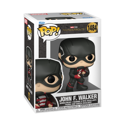 Figura Funko Pop! Marvel Thunderbolts John F. Walker na caixa