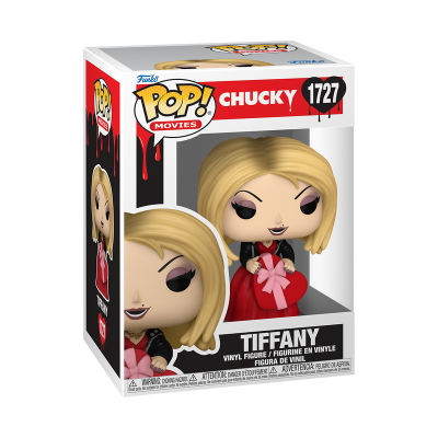 Figura Funko Pop! Tiffany do filme Chucky na caixa