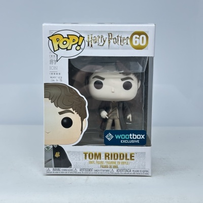 Funko Pop! Tom Riddle Harry Potter, caixa branca, exclusiva wootbox.