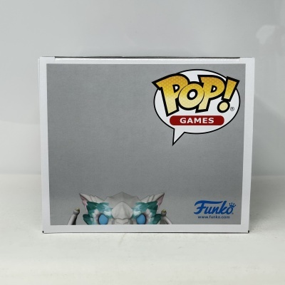 Embalagem Funko Pop! Games com figura parcialmente visível