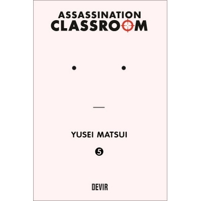 Capa do livro Assassination Classroom volume 5 com fundo branco e texto em preto