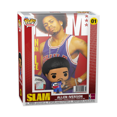 Funko Pop! Allen Iverson da série SLAM em caixa original