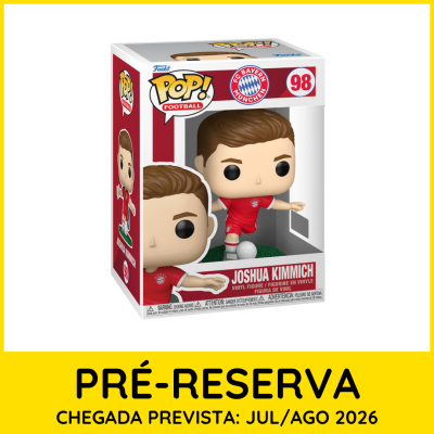 Figura de vinil Joshua Kimmich do FC Bayern München em embalagem POP! Football