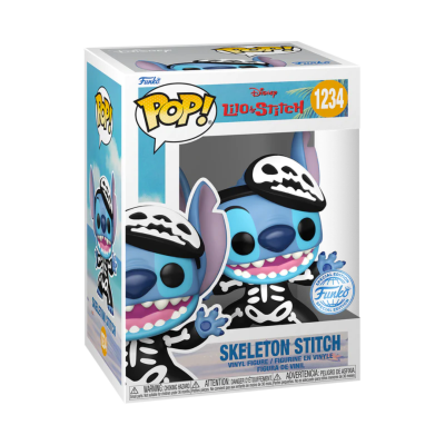 Funko Pop SKELETON STITCH Disney vinil número 1234