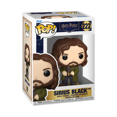 Figura Funko Pop vinil Sirius Black Harry Potter nº222 em caixa