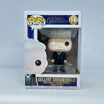 Figura de vinil Pop! Gellert Grindelwald na embalagem