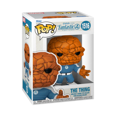Figurina Funko Pop The Thing Fantastic 4 na caixa