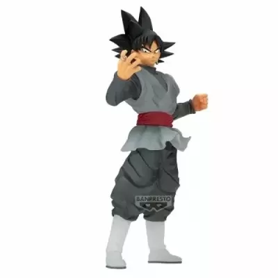 Figura colecionável de Goku Black em pose de combate