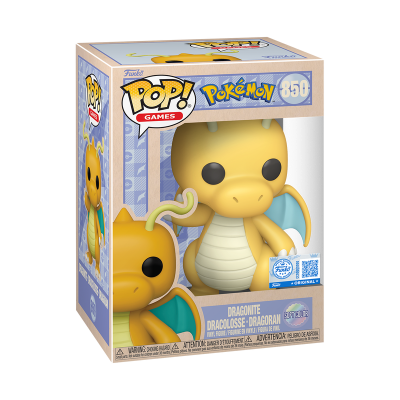 Figura Funko Pop! Dragonite Pokémon em caixa