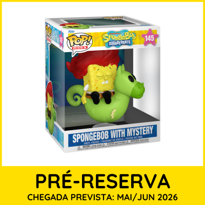 Figura Funko Pop! Rides SpongeBob com mistério na embalagem