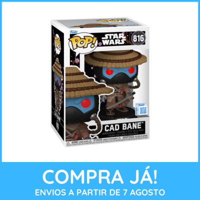 Funko Pop Star Wars Cad Bane nº 816 em embalagem