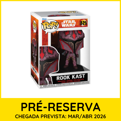 Funko Pop! Star Wars Rook Kast figura bobblehead dentro de embalagem