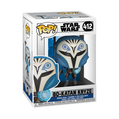 Figura Funko Pop! Bo-Katan Kryze em embalagem