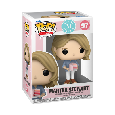 Funko Pop Icons Martha Stewart figura de vinil na caixa