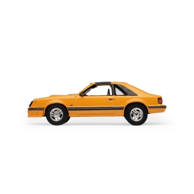 Miniatura de carro clássico laranja