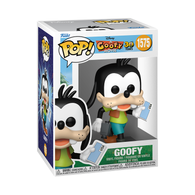 Figura funko POP! Pateta do filme Disney Goofy Movie, edição 30 anos, número 1575, em caixa original