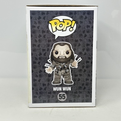 Caixa Funko Pop figura Wun Wun cinza número 55