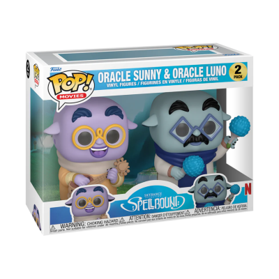 Bonecos Funko Pop! ORACLE SUNNY & ORACLE LONO em embalagem
