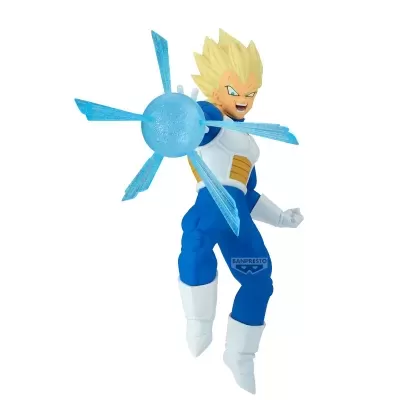 Figura de ação Vegeta com energia azul na mão direita