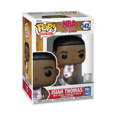 Brinquedo Funko Pop! Isiah Thomas NBA All-Stars 1992 em caixa