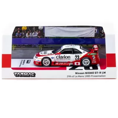 Miniatura de carro de corrida Nissan NISMO GT-R LM 24h de Le Mans 1995