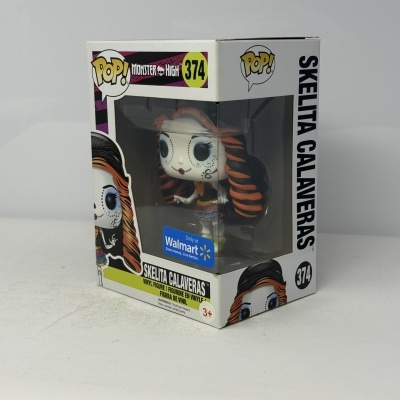 Figura Funko Pop! Monster High Skelita Calaveras em caixa