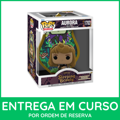 Figura de vinil Aurora em caixa Pop Deluxe da Disney Sleeping Beauty