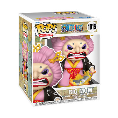 Figura Funko Pop! Animation Big Mom One Piece na sua embalagem