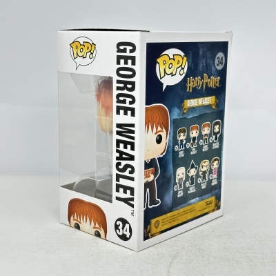 Figura Pop! George Weasley de Harry Potter na caixa com janela transparente
