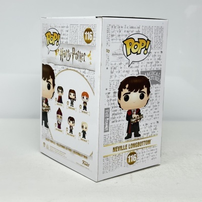 Caixa da figura Funko Pop! Neville Longbottom da coleção Harry Potter número 116