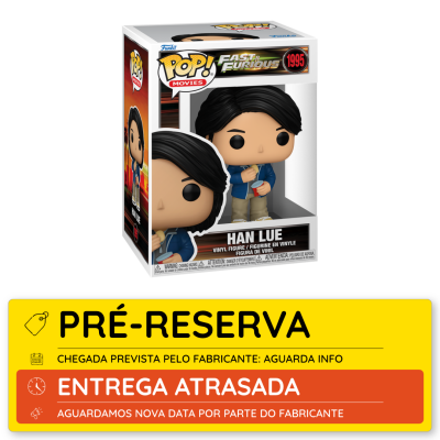 Funko Pop Han Lue Fast & Furious embalagem branca