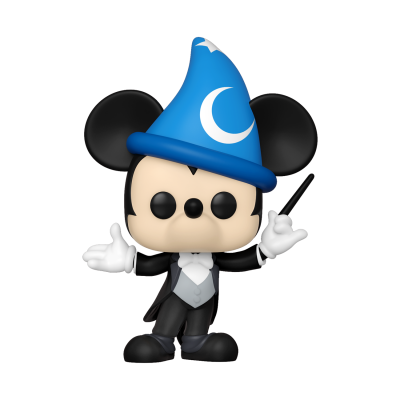 Figura Funko Pop do Mickey Mouse feiticeiro com chapéu azul