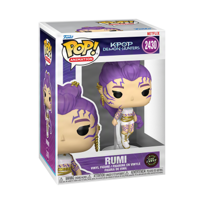 Funko Pop! Animation K-POP Demon Hunters Rumi figura vinil na embalagem