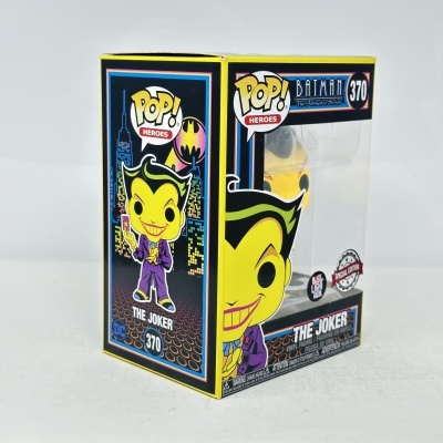 Caixa de figura POP! The Joker em vinil com janela transparente