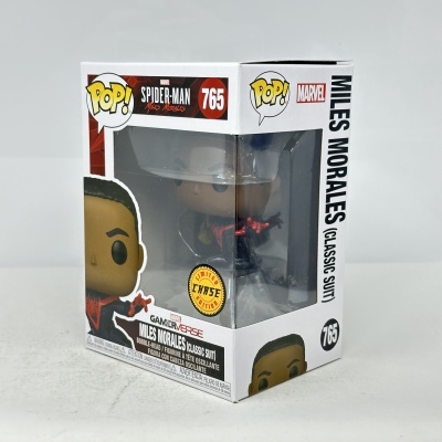 Funko Pop! Miles Morales Classic Suit na caixa com selo Limited Chase Edition