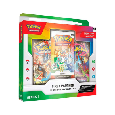 Pack de cartas Pokémon Trading Card Game FIRST PARTNER ILLUSTRATION COLLECTION