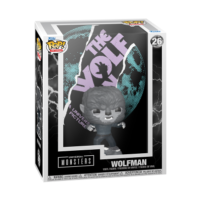 Figura Funko Pop! Wolfman Universal Monsters na caixa