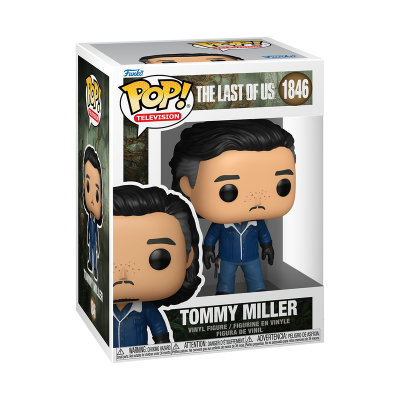 Figura Funko Pop Tommy Miller The Last of Us na caixa