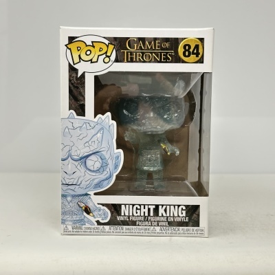 Figurinha Funko Pop! NIGHT KING do Game of Thrones em embalagem branca