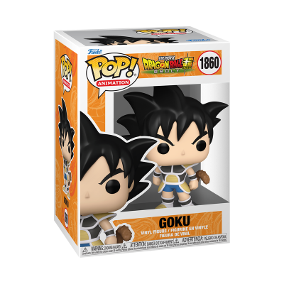 Figura Funko Pop! Goku Dragon Ball Super nº1860 em embalagem