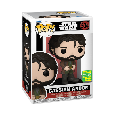 Figura POP! Star Wars Cassian Andor nº 534 em caixa