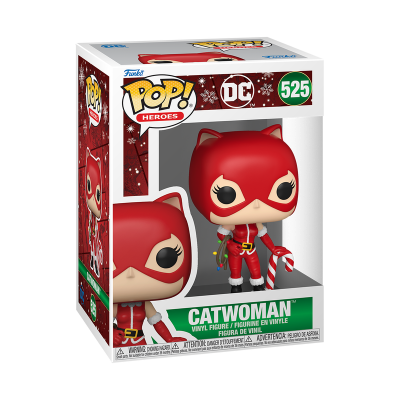 Figura Funko Pop! Catwoman em caixa natalícia