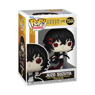 Boneco Funko Pop! Juuzou Suzuya Tokyo Ghoul na caixa