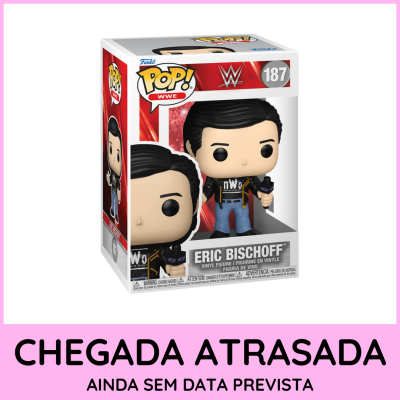 Figura Pop Funko WWE Eric Bischoff em caixa