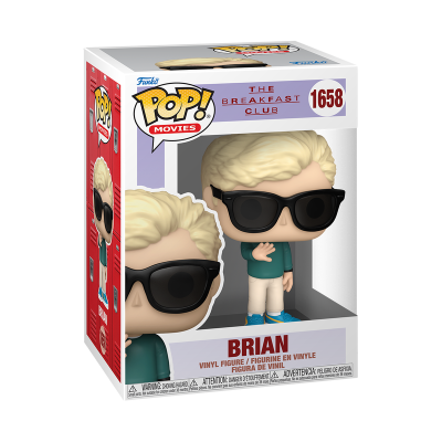 Figura Funko Pop! Brian do filme The Breakfast Club na caixa