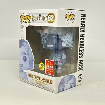 Figura Funko Pop! Nearly Headless Nick Harry Potter na caixa