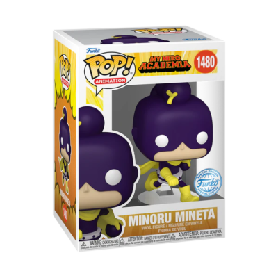 Embalagem de figura Funko Pop! Minoru Mineta da My Hero Academia