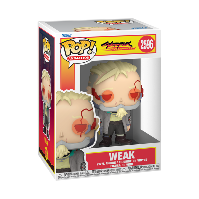 Figura Funko Pop! Animation Cyberpunk Edgerunners Weak com embalagem