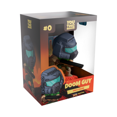 Figura DOOM GUY em vinil numa caixa YOU TOOZ colecionáveis